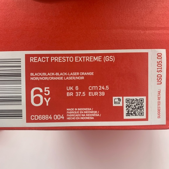 REACT PRESTO Extreme (GS) - Picture 11 of 11